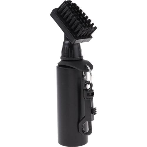 Handy Golf Club Ball Plastic Water Bottle Brush Cleaning Golf Cleaning Tool