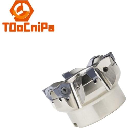 WNMU080608 milling insert 90 degree MFWN double-sided hexagonal plane heavy cutting milling cutter disk rough machining