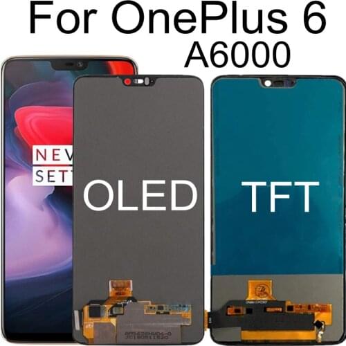 6.41" LCD FOR Oneplus 6t LCD Display+Touch Screen Digitizer Assembly Replacement Accessories for One plus 6T LCD screen