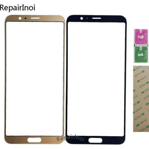 10Pieces/Lot Front Outer Glass For Huawei Honor View 10 / V10 Touch Front Glass Touch Panel Outer Glass Lens Replacement Part