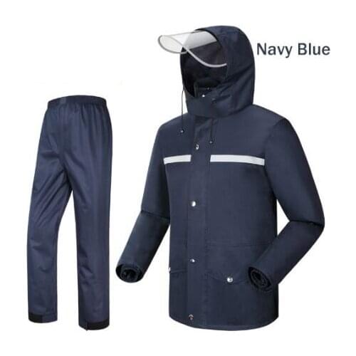 2017 Raincoat rain pants suit split adult men and women style Outdoor motorcycle electric CAr riding Raincoat waterproof