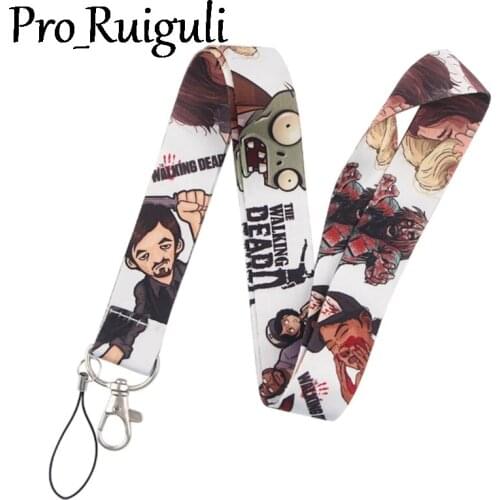30pcs Zhaocai facaimao Keychain Lanyards Id Badge Holder ID Card Pass Gym Mobile Phone Badge Holder Key Strap webbings ribbons