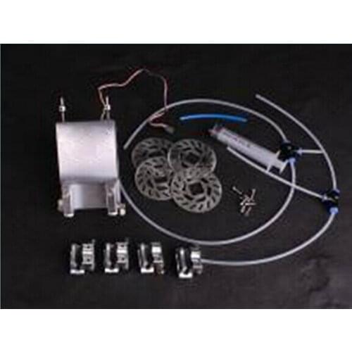 Monster truck 4 wheel hydraulic disc brake system for 1/5 FG RC CARS Rovan Parts free shipping