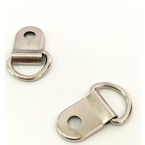 50pcs Frame big silver D ring picture hangfers photo hangers metal frame hanging Frame Accessories