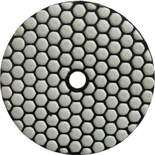 3PCS/Set 5inch 125mm Dry Diamond Polishing Pad Flexible Grinding Disc Cleaning For Marble Granite Stone