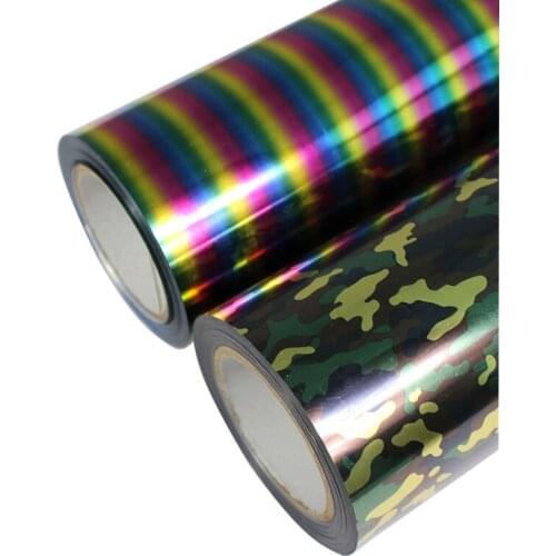 Free Shipping 1 sheet 25cmx100cm (10"x20") Metallic Laser Reflective heat transfer vinyl for heat press machine cutting plotter