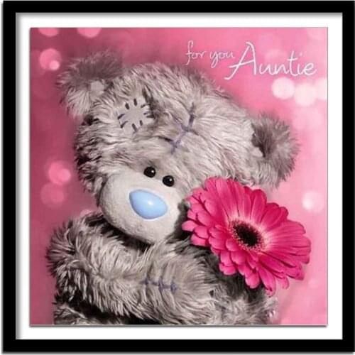 Diamant painting Diamond Painting Bear cartoon Diamond Embroidery sale Cross Stitch Children Pattern Handicraft diamond