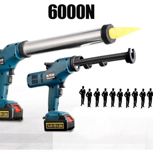 Electric Glue Gun Handheld Charging Lithium Glass Glue Gun Caulking Gun