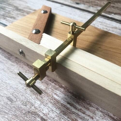 Brass Clip Fast Fixed Clip Clamp Auxiliary Fixture Splicing board Positioning Panel Joinery Carpenter Ruler Woodworking Tool