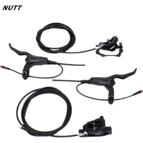 NUTT Power-off Hydraulic Brake Disc Set 140 160 180mm KUGOO MACURY With Mini Bicycle HS1 Rotor For MTB E-Bike Electric Scooter