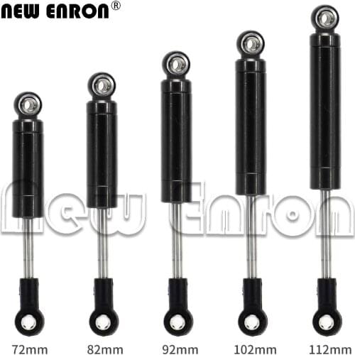 NEW ENRON BLACK Aluminum 72-112MM Int Shock Absorber Damper 1:10 RC Car Tamiya Kyosho Axial HPI Crawlers Car Trucks CC01 SCX10