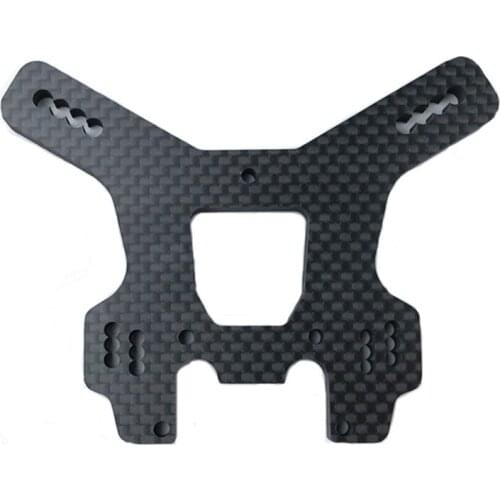 Front Rear Carbon Fiber Shock Absorber Fixed Bracket Tower for TEKNO EB48.3 48.4 TKR5268/TKR5269 RC Car Spare Parts Kit