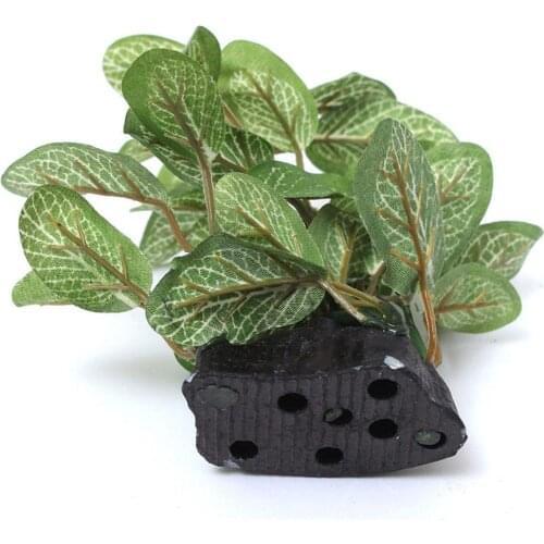 Plastic Green Plant Aquarium Decorations Artificial Underwater Plants for Fish Tank Ornament