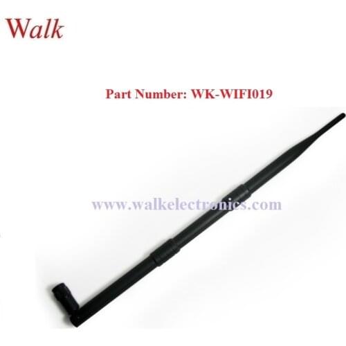 WiFi Antenna/2.4GHz Antenna/Zigbee Antenna: WiFi rubber high gain antenna, RP-SMA male straight, 9.0dBi