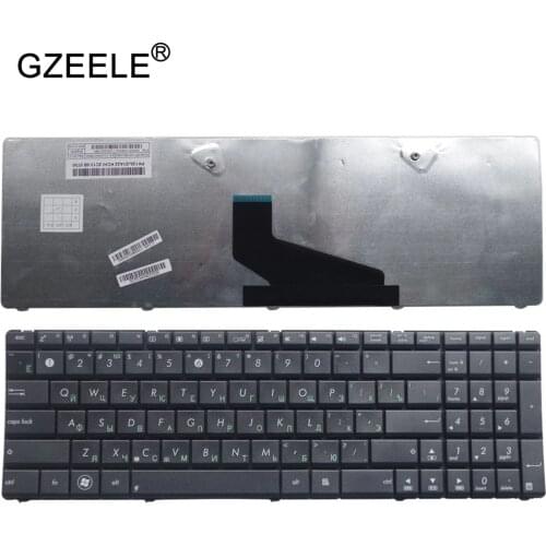 GZEELE new for ASUS X54 X53B X53U K53T K73KT V118502AS1 MP-10A73SU-6983 SG-47600-XAA SN7114 PK130K31A05 russian laptop Keyboard