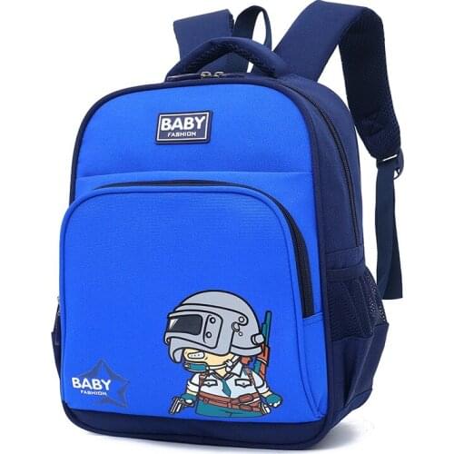 New Style CHILDRENS School Bags Kindergarten Chicken Princess Space Nylon Backpack Cute Anti-Spillage Mass Customizable