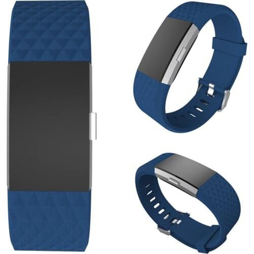 Silicone Strap Bracelet for Fitbit Charge 2 Colorful Strap For Fitbit charge 2 Bracelet Smart Wristband Accessories