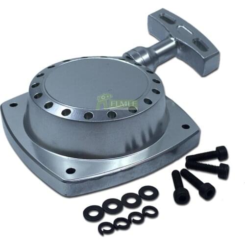 Alloy CNC Pull Starter with Plastic turbine Fit 1/5 HPI Baja 5B 5T 5SC