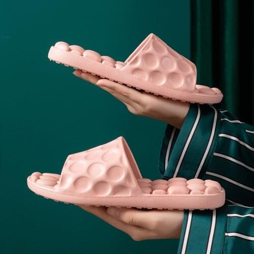 Bathroom Sandals Womens Soft-soled Indoor Bath Non-slip Home Mens Home Plastic Massage Slippers Home Slippers Men Slippers