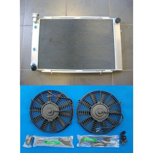 Aluminum Radiator + Fan For Holden Statesman WB V8 New 1980-1985 1980 1981 1982 1983 1984 1985
