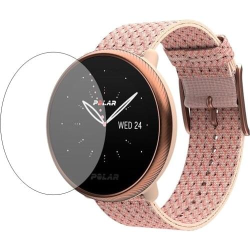 Tempered Glass Clear Protective Film Guard For Polar Ignite 2 Watch Ignite2 Sport Smartwatch Screen Protector Cover Protection