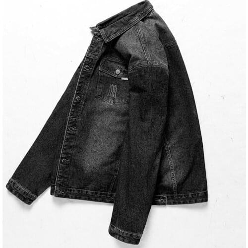 2020 NEW Solid Casual Slim Mens Denim Jacket Plus Size 8XL 7XL 6XL 5XL Bomber Jacket Men High Quality Cowboy Mens Jean Jacke