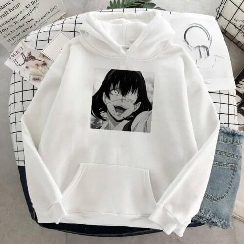 2021 Kawaii Cartoon Kakegurui Japanese Anime Hoodie Sweatshirt Women Pullovers Streetwear Harajuku Tops Unisex Fashion Clothing