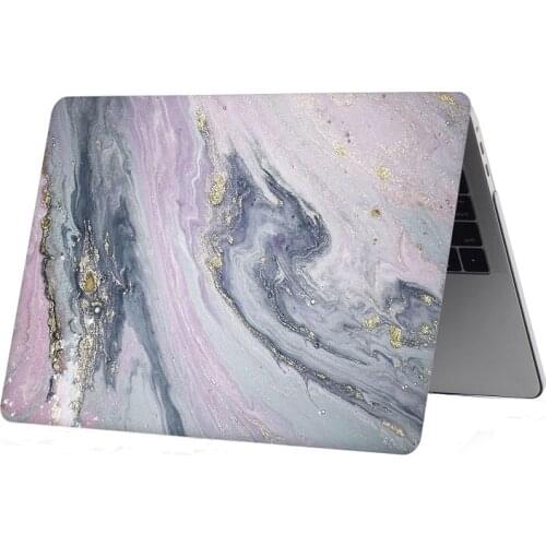 Marble pattern laptop Case for Apple Macbook Air Pro Retina 11 12 13 15 inch Color Touch Bar Laptop Cover Shell Case A2159 A1990
