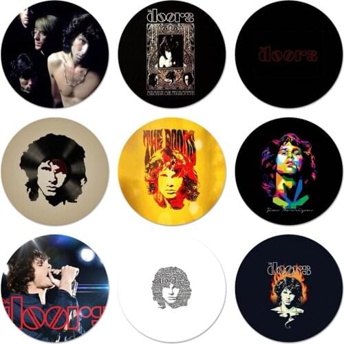 The doors JIM MORRISON Kitchen Home Decor Refrigerator Magnetic Stickers Opener Beer Coke