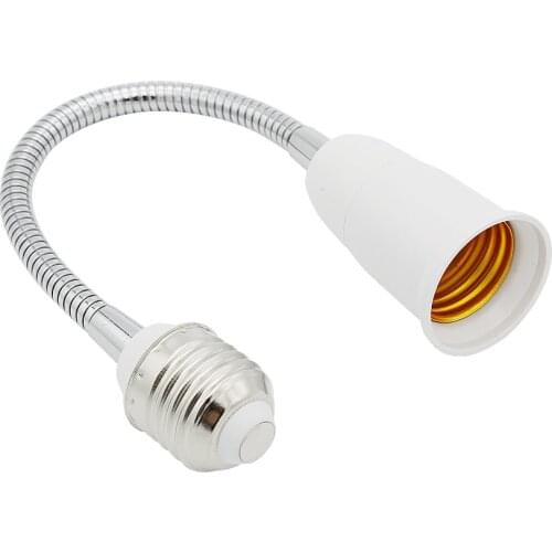 28 cm Gooseneck E27 Base Converters Variable Direction Flexible lamp holder home lighting accessories Light Bulb socket