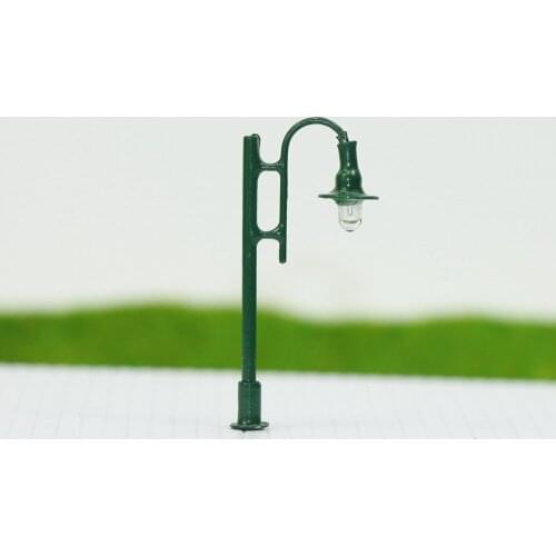 L316N 10pcs Model Railway Lamppost lamps Street Lights N Scale 12V NEW Miniature