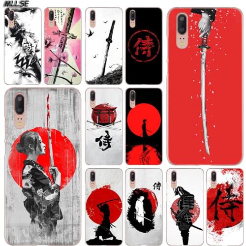 MLLSE Japanese Samurai Fashion Clear Case Cover for Huawei P30 P20 P10 P9 P8 Lite 2017 P30 P20 Pro Mini P Smart Plus Cover Hot