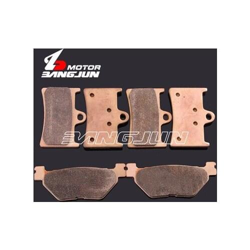 Motorcycle Front Rear Metal Brake Pads For YAMAHA TMAX530 T-MAX530 2012-13-14-15-2016