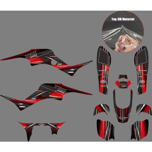 Decal for Honda TRX400 TRX400EX 1999 - 2007 2006 2005 2004 2003 Full Team Background Graphic Fairing Sticker TRX 400 EX 400EX