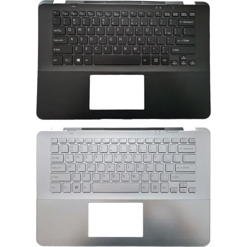 New for SONY Vaio SVF14A13CX SVF14A14CX SVF14A15CX SVF14A13CXB SVF14A14CXB SVF14A15CXB SVF14A16CXB Palmrest US keyboard