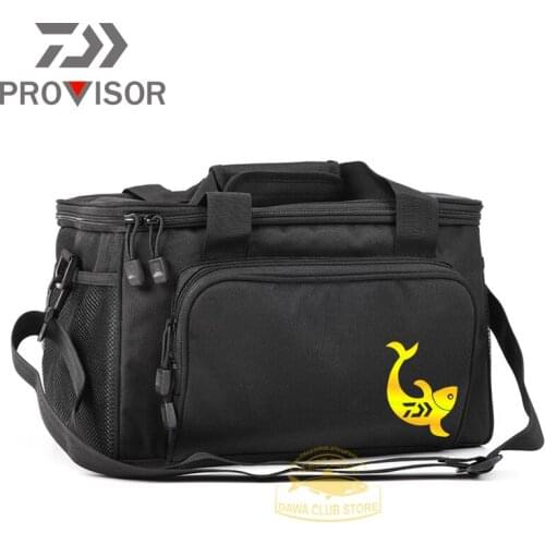 2021 New DAIWA Fishing Bag Portable Bag Foldable Fishing Bag Camping Fishing Tackle Accessories Storage Fishing Bag