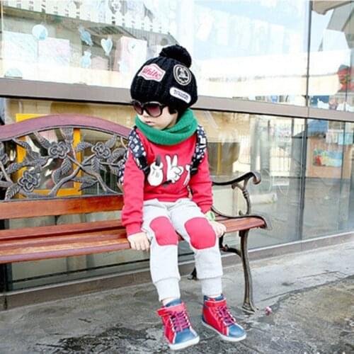 New boys autumn clothing set kids sports suits children outfits baby clothes fashion stone scissors cloth game printed