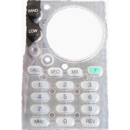 New DTMF Digital Number Keys Keypad Button Rubber For Kenwood TH-G71A Radio Walkie Talkie Accessories