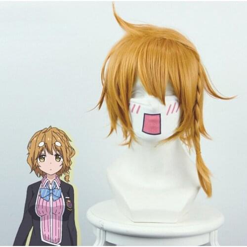 Anime Masamune Kuns Revenge Cosplay Wigs Yoshino Koiwai Cosplay Heat Resistant Synthetic Wig Hair Halloween Carnival Party