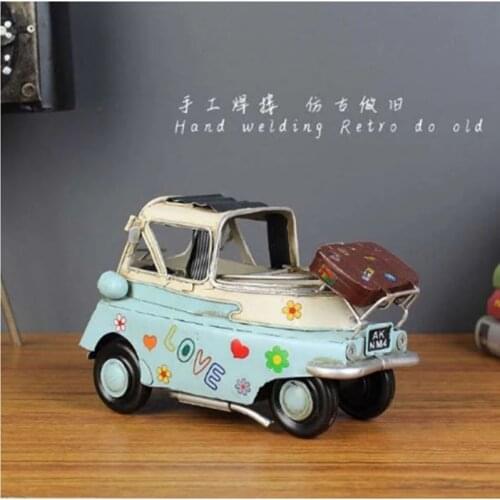 1:12 ISETTA 300 Retro Metal Car Model 1958 Cute Classic Car 100% Handmade Steel Iron Sheet Model Kids Gifts Toys Free Shipping