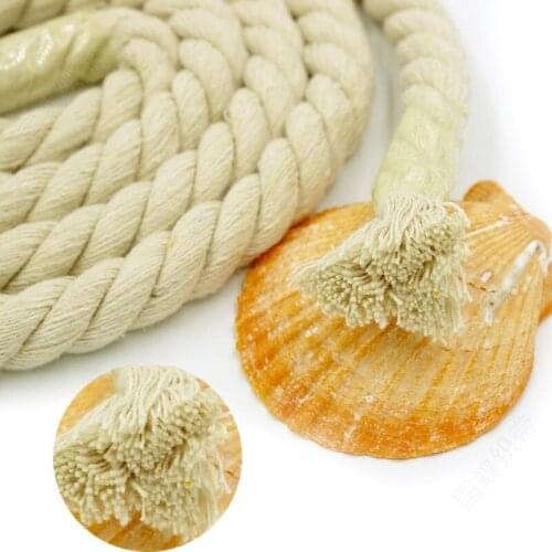 1mm5mm20mm White Cotton Cords Big Size Rope