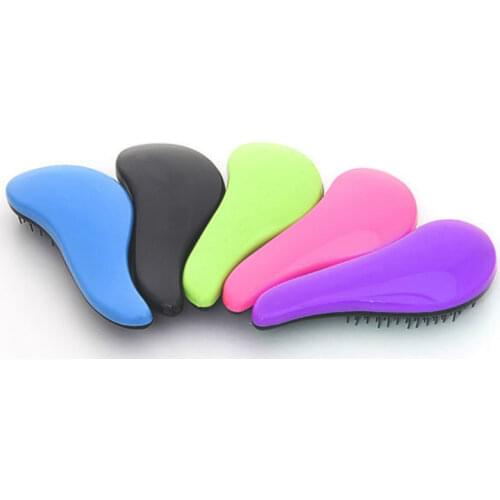 1pcs Magic Handle Tangle Detangling Comb Shower Hair Brush detangler Salon Styling Tamer cute useful Tool Hot hairbrush