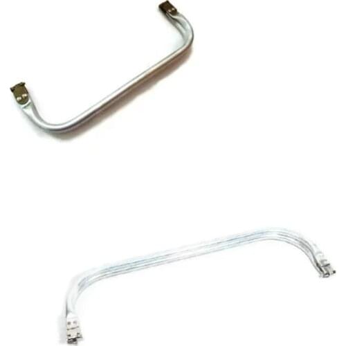 12 inch Aluminum Hinged Purse Handles - Rectangle Handbag Handles for Knitting, Crochet or Sewing