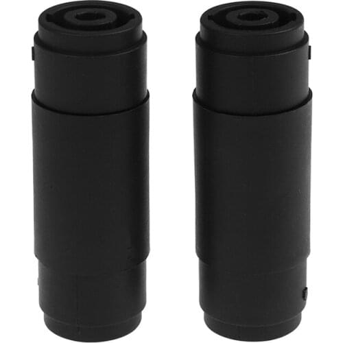 2 Pcs 4-Pin Pole Female To Female Speakon Coupler Adapter Audio Cable Connector