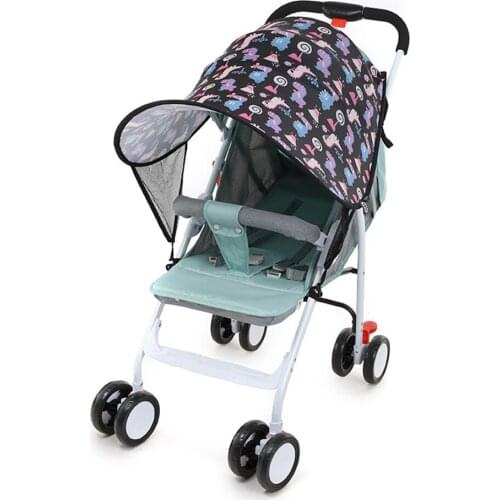 2021 Sun Shade Canopy Cover Baby Prams Waterproof Stroller Buggy Pushchair Cap Hood For Stroller With Canopy Stroller Accessory