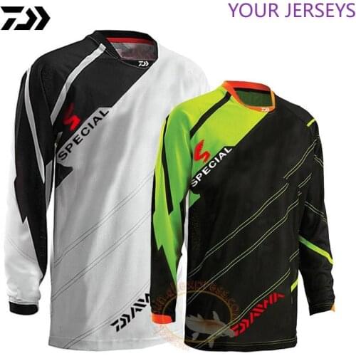 2022 Comfortable Long Sleeve Fishing Clothing Anti-UV Shirt Jersey Quick Dry Cycling Hiking Large Size DAIWA Pesca Camiseta