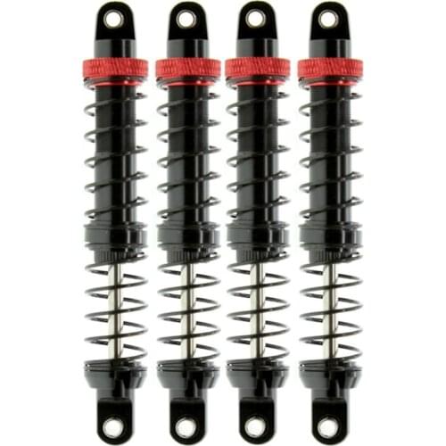 4Pcs Metal Shock Absorber Oil Adjustable Damper for 1/10 RC Crawler Car Axial SCX10 90046 AXI03007 Traxxas TRX4 D90