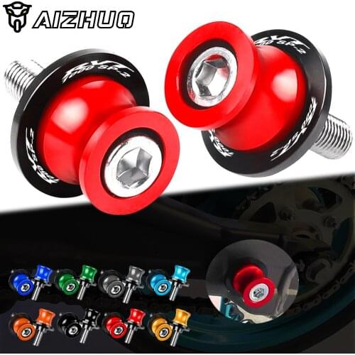 Motorcycle Accessories 8MM Swingarm Spools Stand Screw CNC With RVT1000 SP-2 LOGO FOR HONDA RC51 RVT1000SP-1 SP-2 2000-2006 2005
