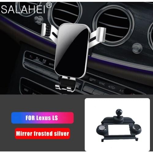 Car Mobile Phone Holder For LEXUS LS 2018 GPS Rotation High Quality Practical Dashboard Auto Smartphone Bracket Accessories
