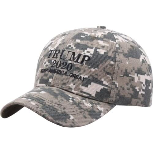 New KEEP AMERICA GREAT Camouflage Baseball Cap Embroidery Trump 2020 Snapback Hats Men Women Unisex Sport Camo Army Caps Hat